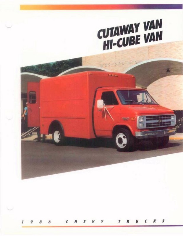 1986 Chevrolet Truck Facts Brochure Page 93